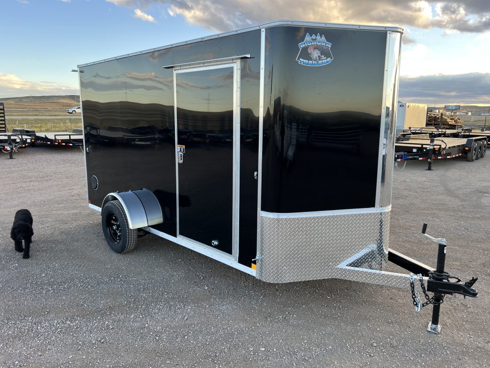 6'x12' R & M Mfg. Inc Enclosed Cargo