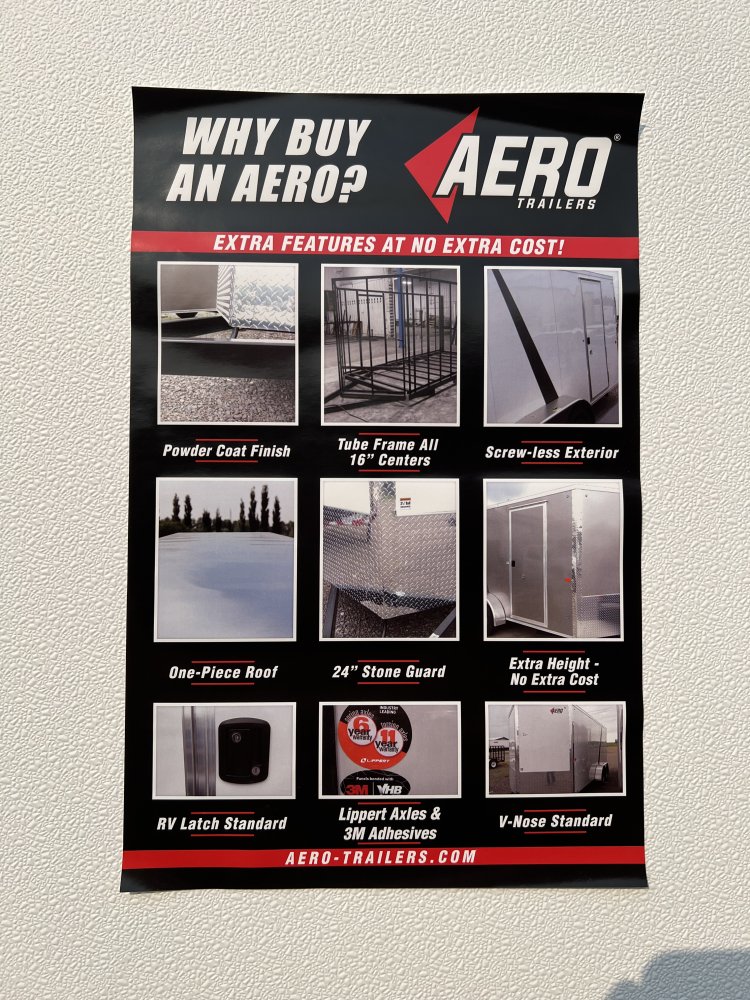 7'x12' AERO Enclosed Cargo