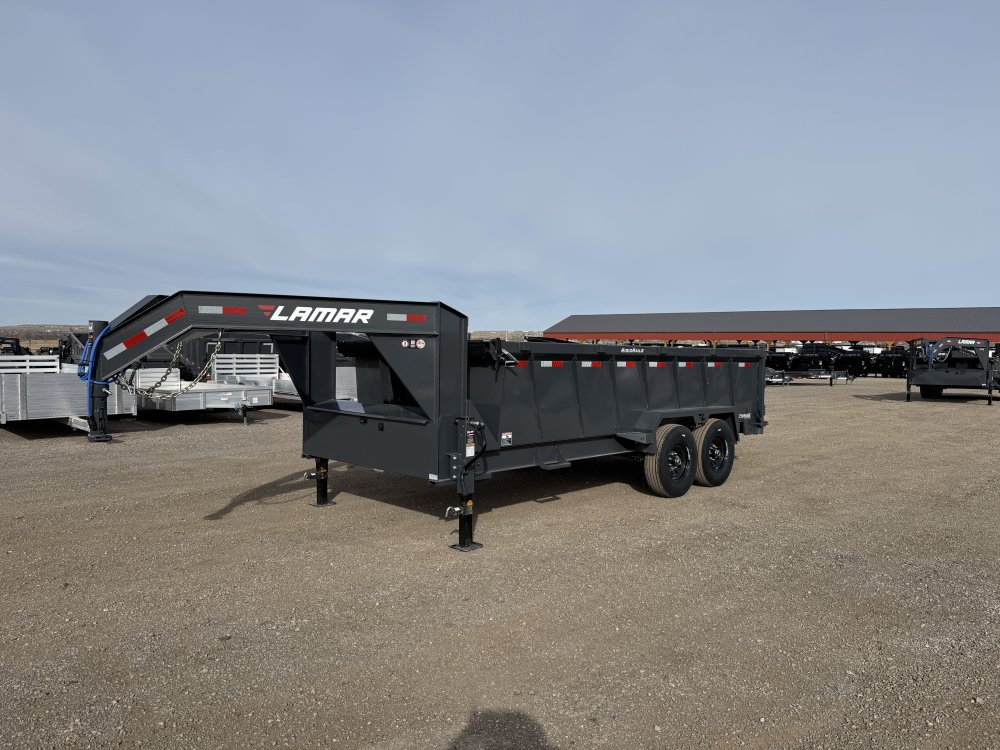 2026 LAMAR 83X16 14K GOOSENECK TELESCOPIC DUMP TRAILER