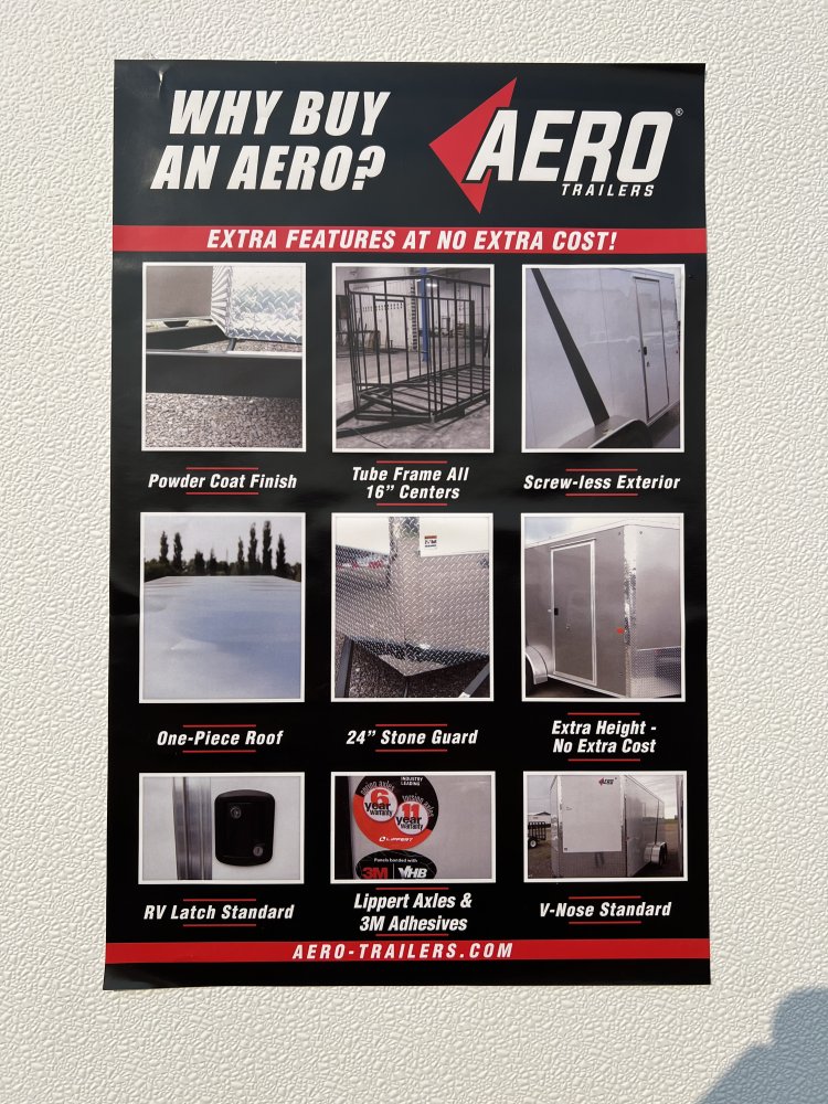 7'x16' AERO Enclosed Cargo