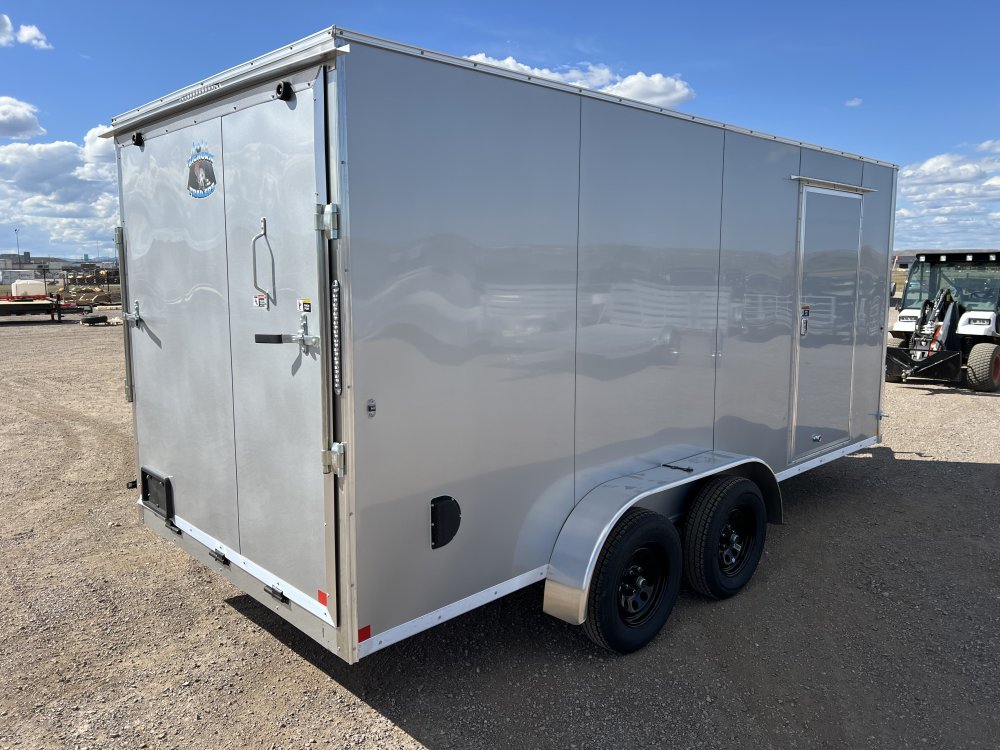 7'x16' R & M Mfg. Inc Enclosed Cargo