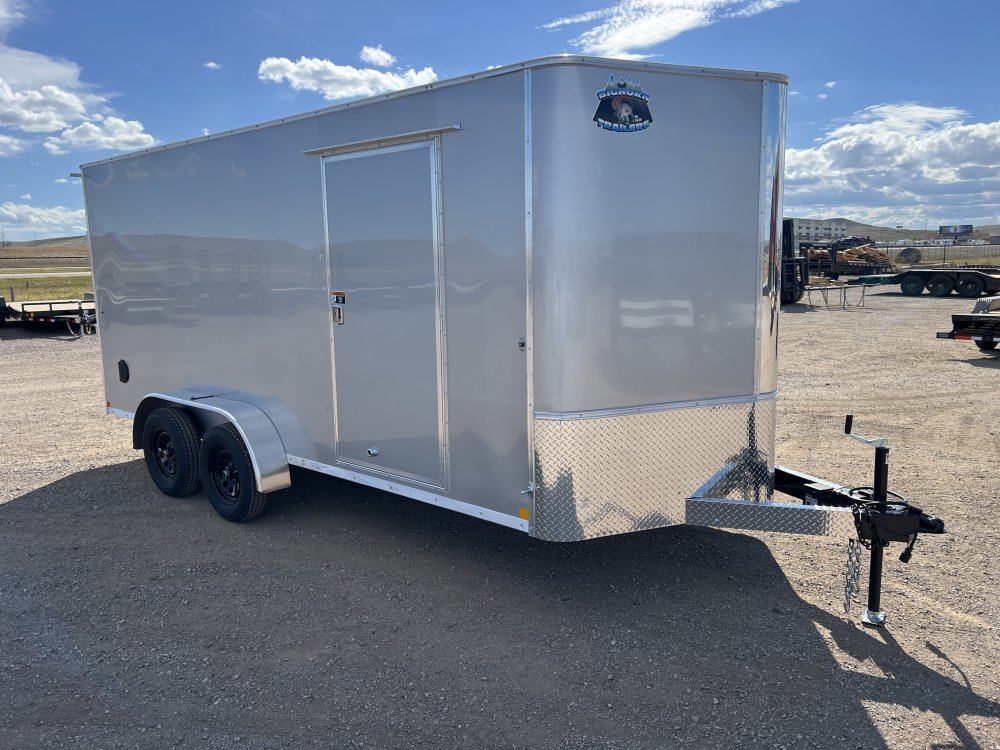 7'x16' R & M Mfg. Inc Enclosed Cargo