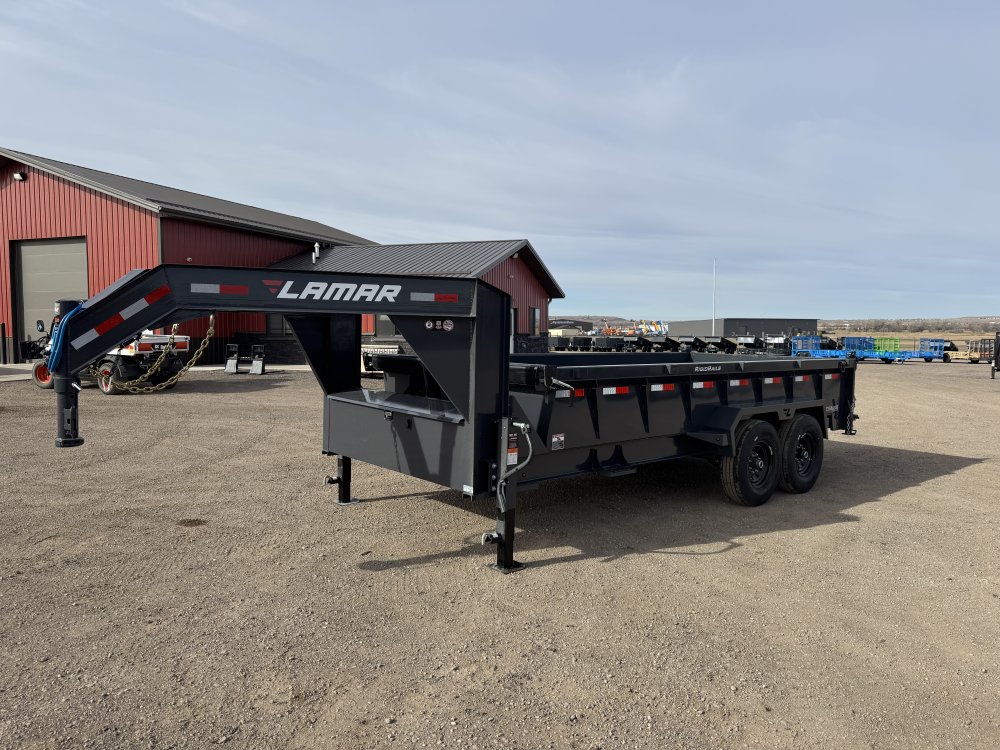 2026 LAMAR 83X16 14K GOOSENECK TELESCOPIC DUMP TRAILER