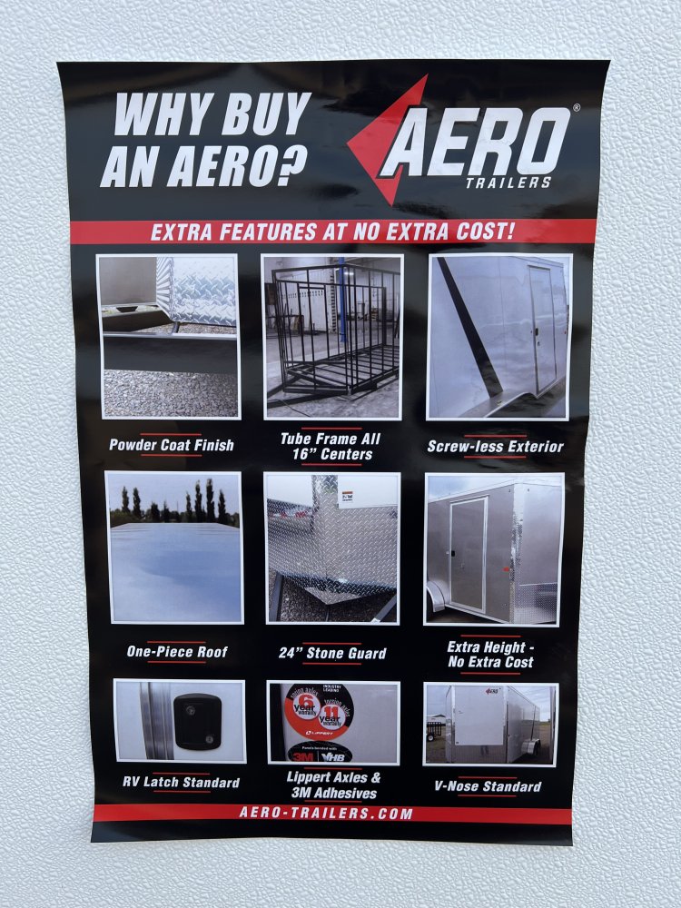 8.5'x16' AERO Enclosed Cargo