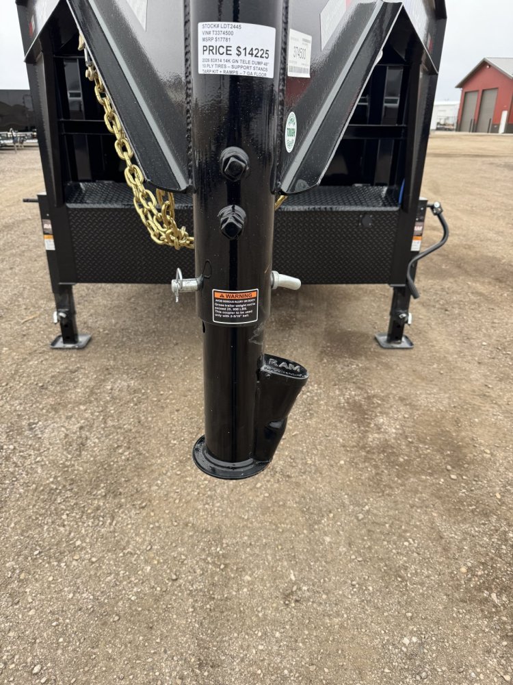 83"x14' Load Trail Dump