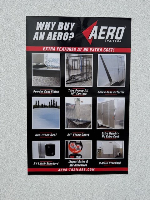 7'x16' AERO Enclosed Cargo