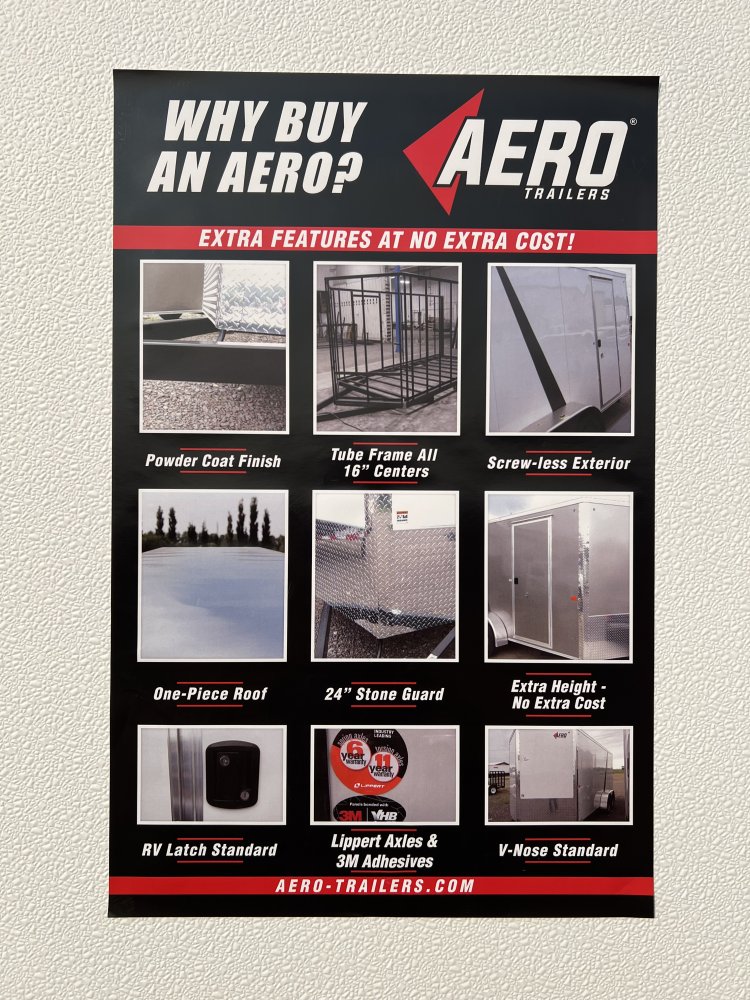 7'x16' AERO Enclosed Cargo