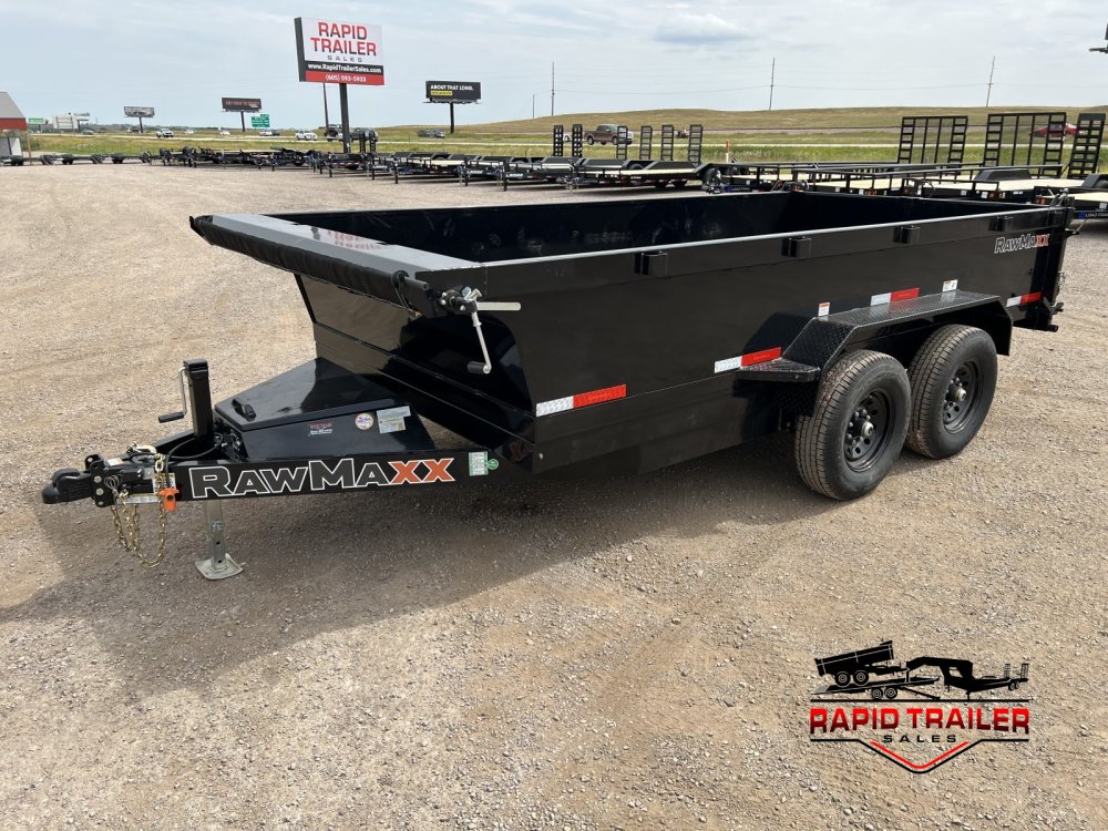 2026 RAWMAXX 83X14 14K DUMP TRAILER