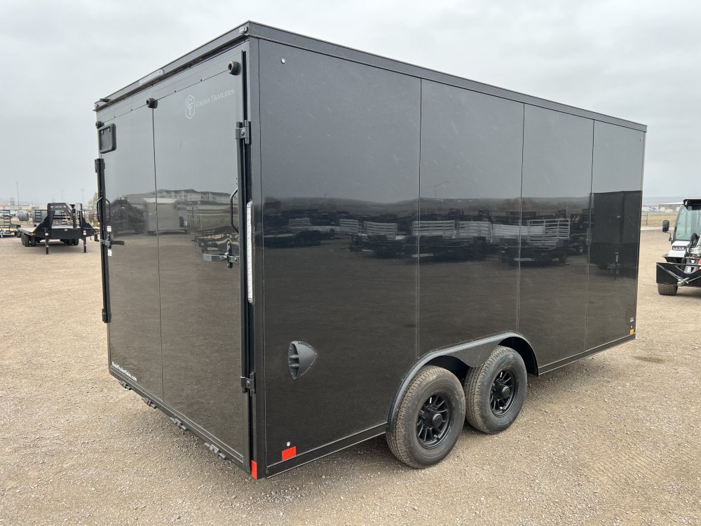 8.5'x16' Cross Enclosed Cargo