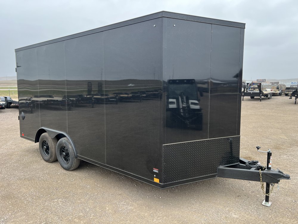 8.5'x16' Cross Enclosed Cargo