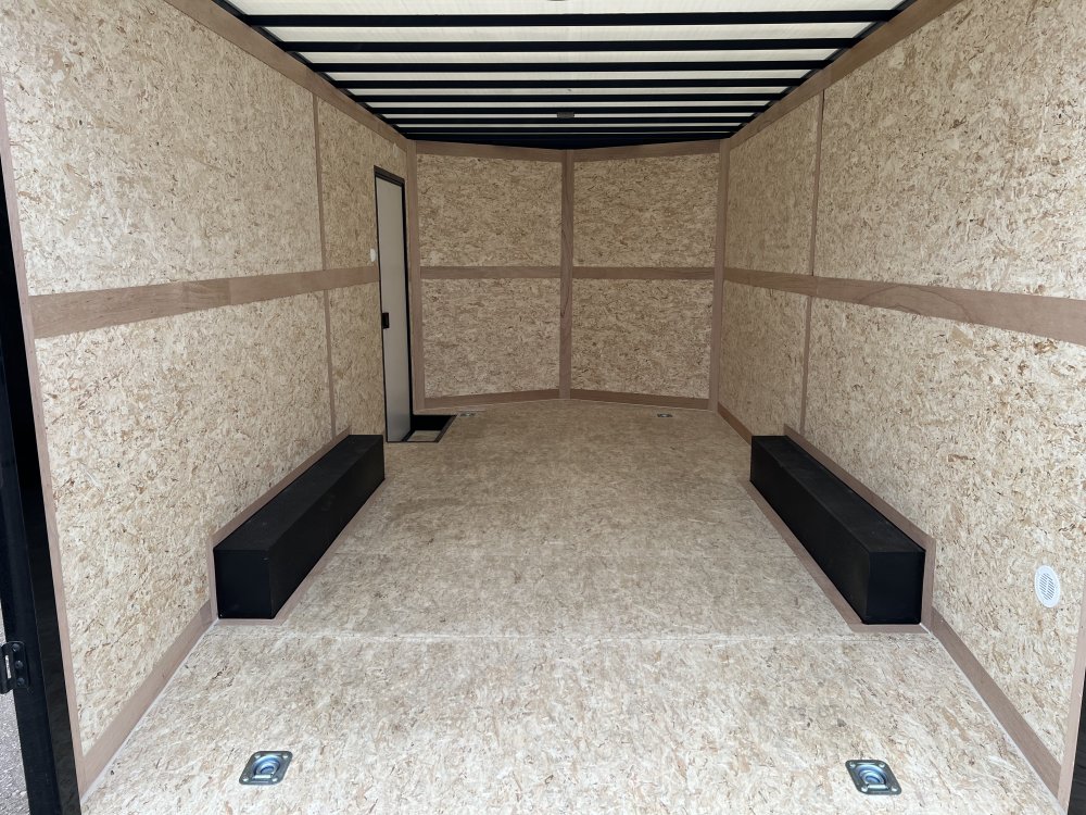 8.5'x16' Cross Enclosed Cargo
