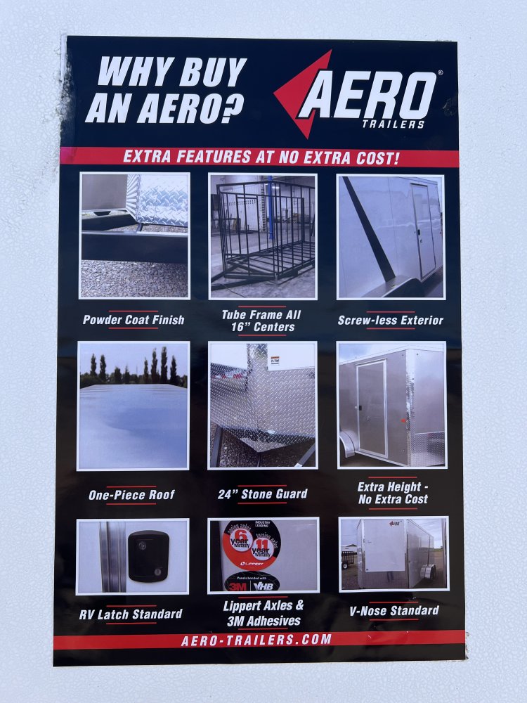 7'x16' AERO Enclosed Cargo