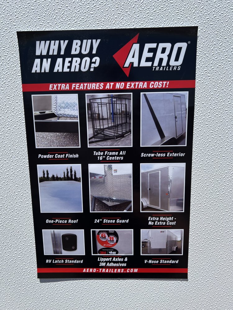 6'x12' AERO Enclosed Cargo