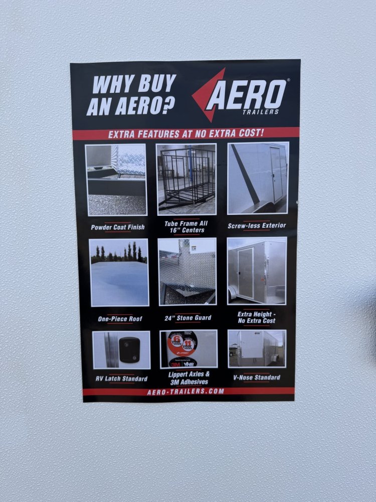 7'x16' AERO Enclosed Cargo