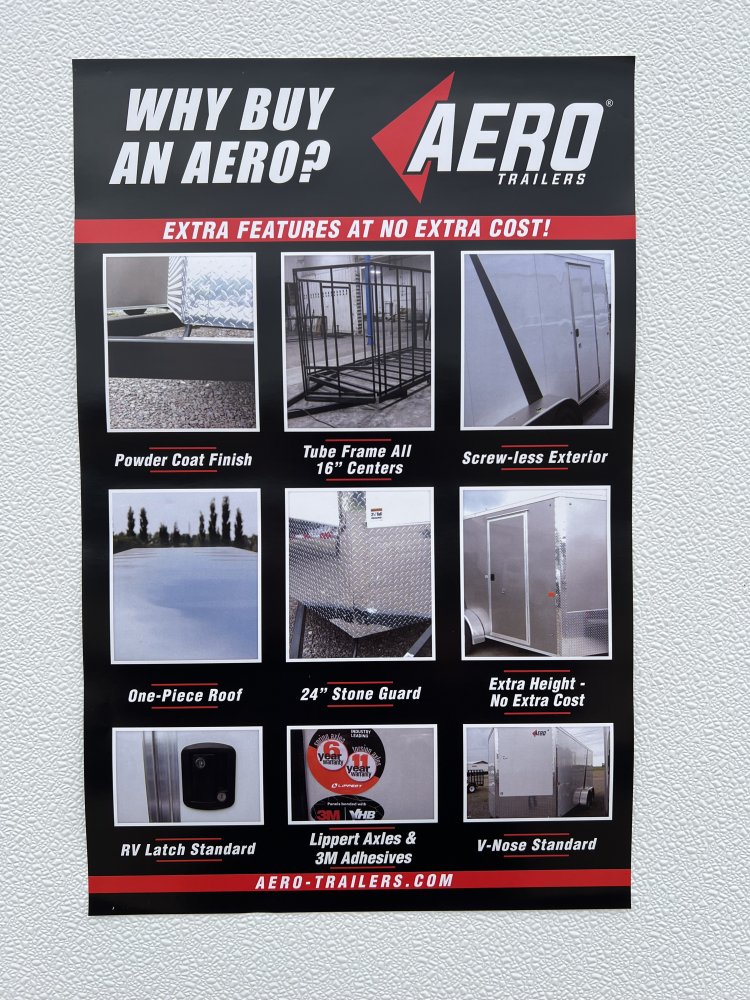7'x16' AERO Enclosed Cargo