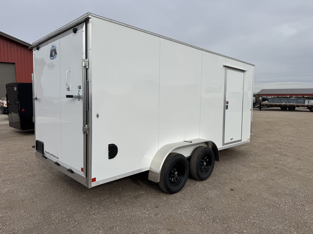 7'x16' R & M Mfg. Inc Enclosed Cargo