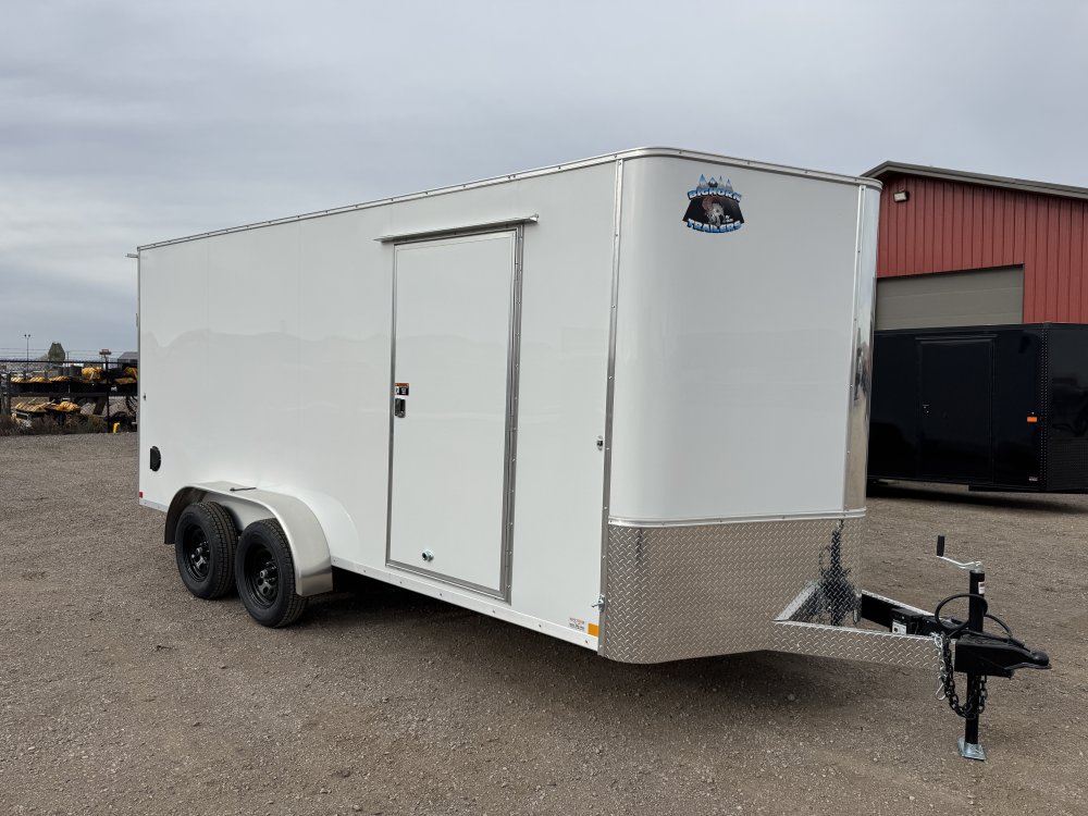 7'x16' R & M Mfg. Inc Enclosed Cargo