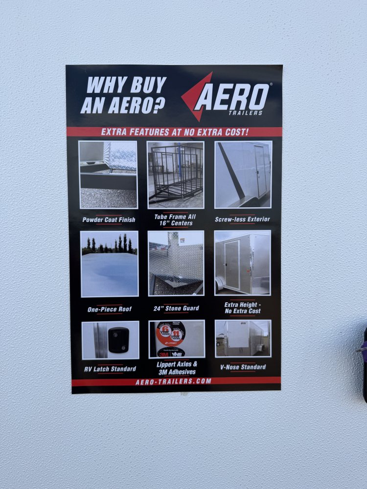 8.5'x28' AERO Enclosed Cargo