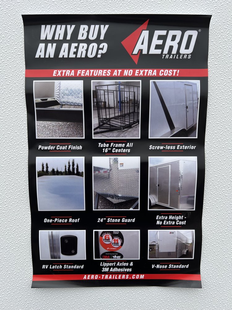 7'x16' AERO Enclosed Cargo