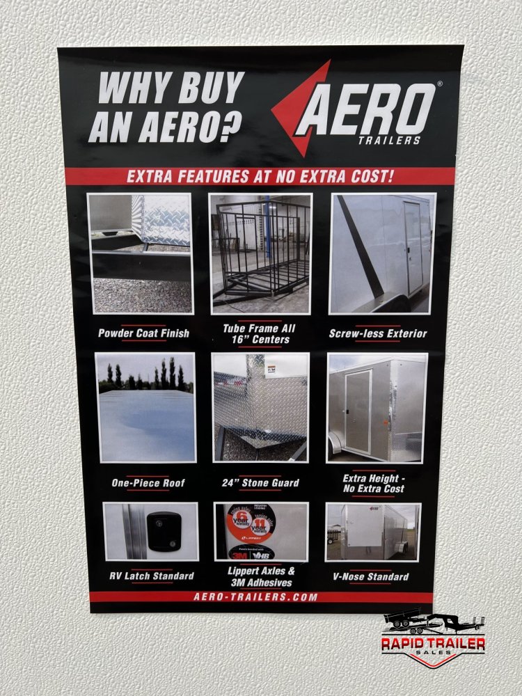 7'x14' AERO Enclosed Cargo