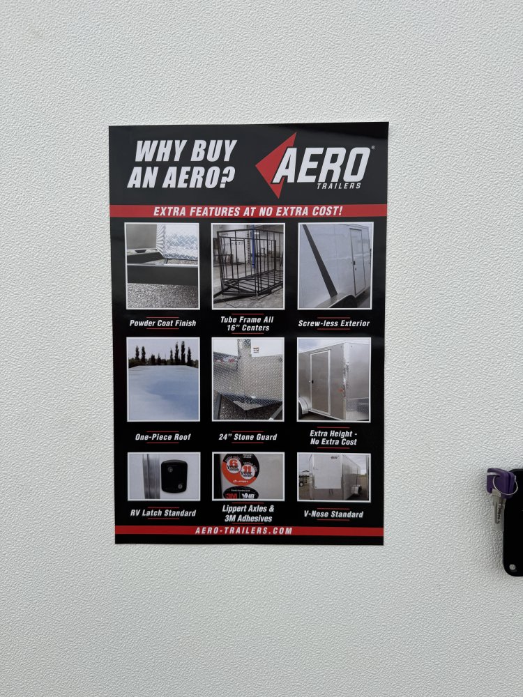 6'x12' AERO Enclosed Cargo