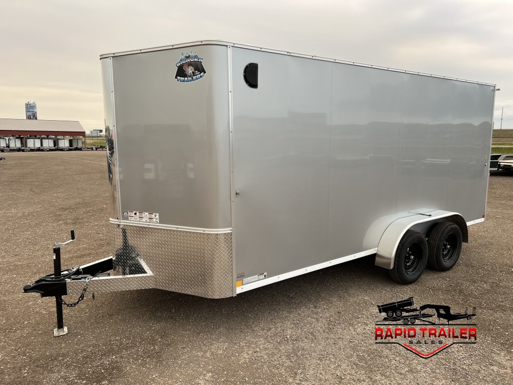 7'x16' R & M Mfg. Inc Enclosed Cargo