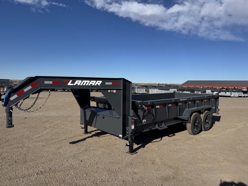 2026 LAMAR 83X16 14K GOOSENECK TELESCOPIC DUMP TRAILER