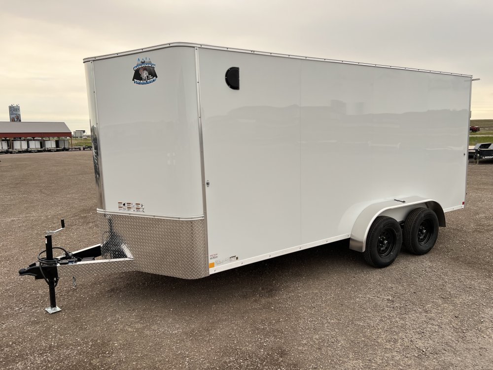 7'x16' R & M Mfg. Inc Enclosed Cargo