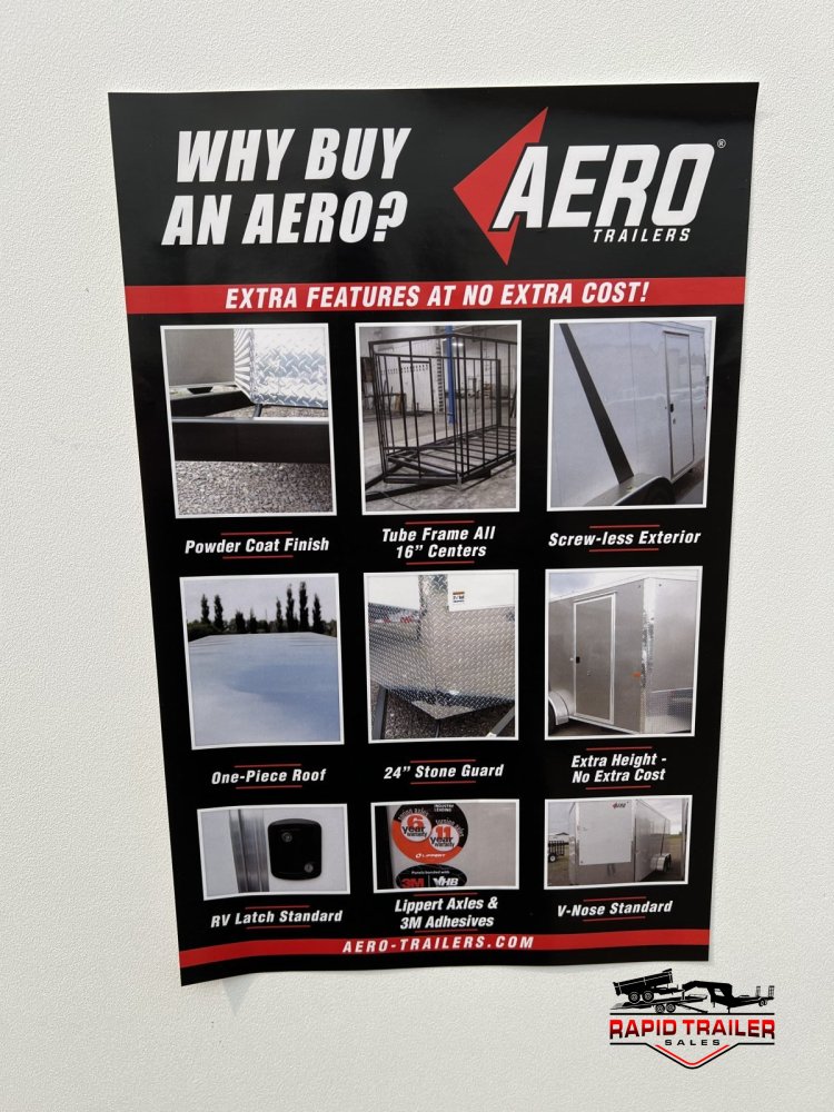 7'x16' AERO Enclosed Cargo