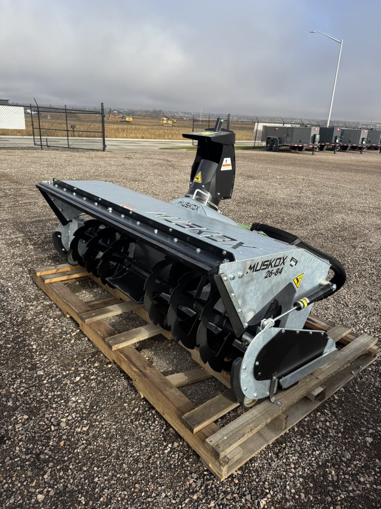 MUSKOX 26-78 GALVANIZED SNOWBLOWER ATTACHMENT