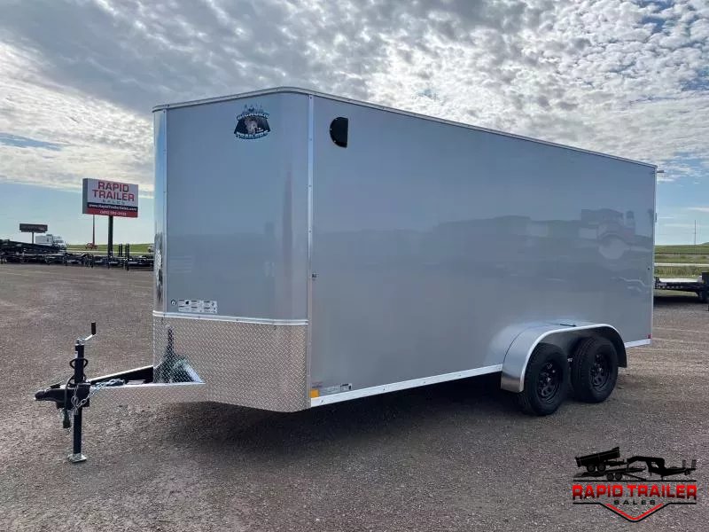 2026 BIGHORN 7X16 7K CARGO / ENCLOSED TRAILER