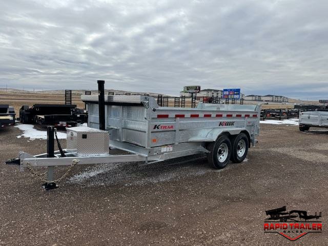 2025 K-TRAIL 82X14 14K TELESCOPIC GALVANIZED DUMP TRAILER
