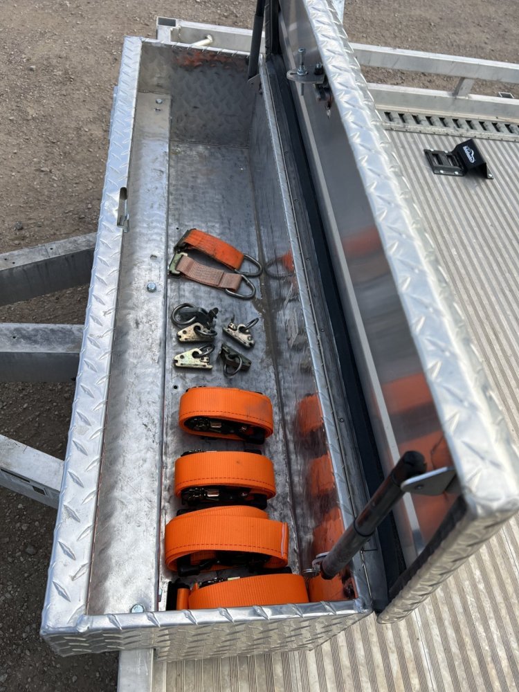 2021 BEAR TRACK 81X20 7K ALUMINUM UTILITY TRAILER