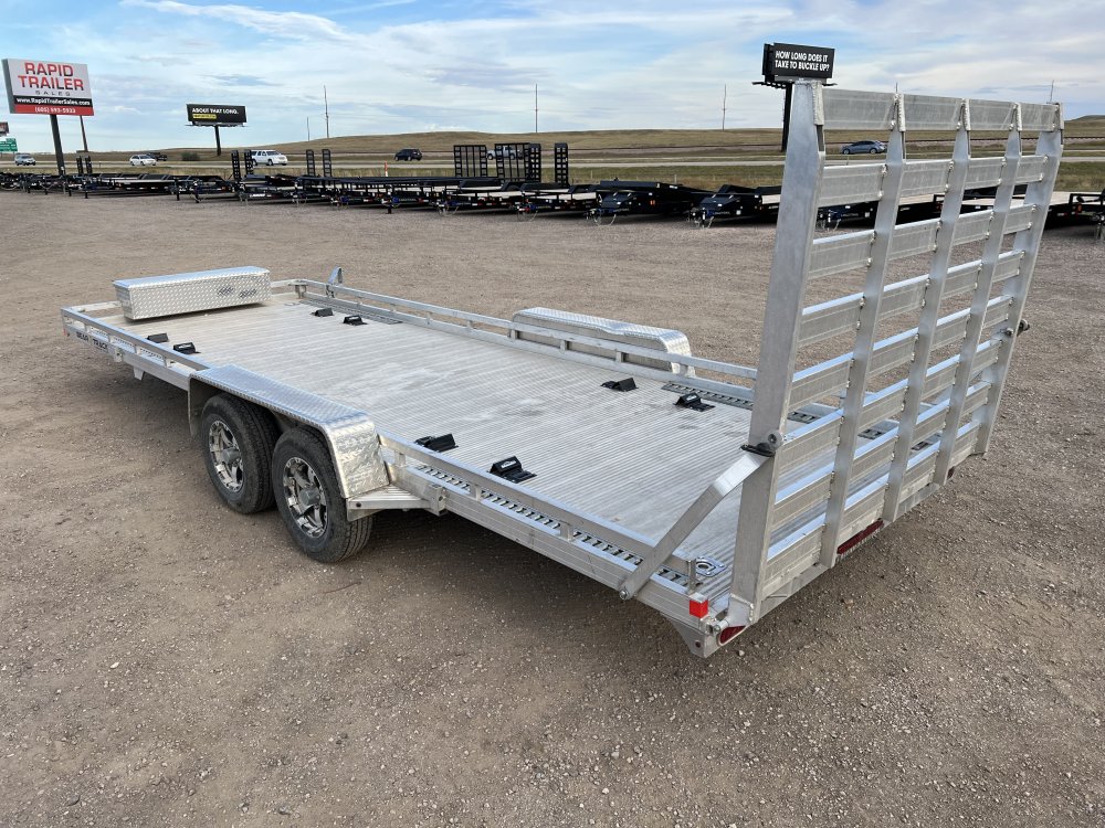2021 BEAR TRACK 81X20 7K ALUMINUM UTILITY TRAILER