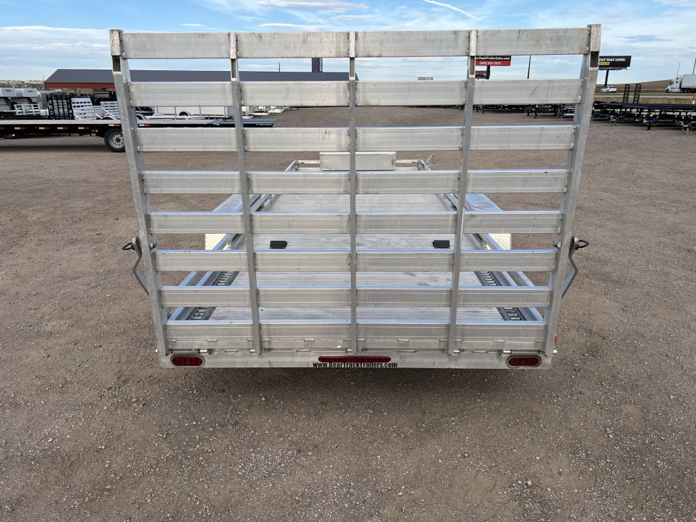 2021 BEAR TRACK 81X20 7K ALUMINUM UTILITY TRAILER