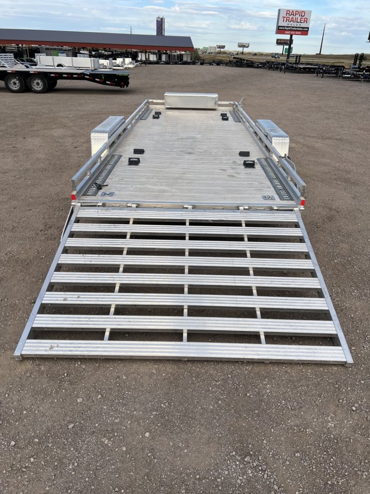 2021 BEAR TRACK 81X20 7K ALUMINUM UTILITY TRAILER
