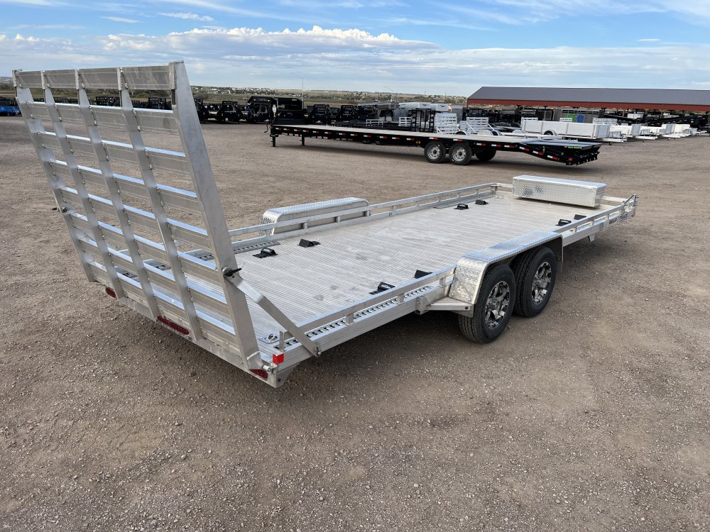 2021 BEAR TRACK 81X20 7K ALUMINUM UTILITY TRAILER