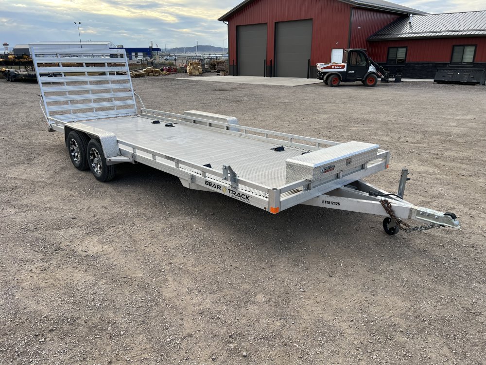 2021 BEAR TRACK 81X20 7K ALUMINUM UTILITY TRAILER