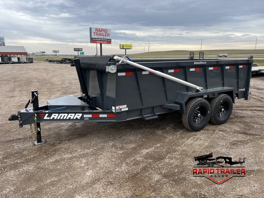 2027 LAMAR 83X14 14K TELESCOPIC DUMP TRAILER