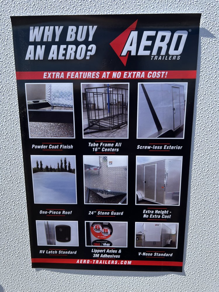 8.5'x16' AERO Enclosed Cargo