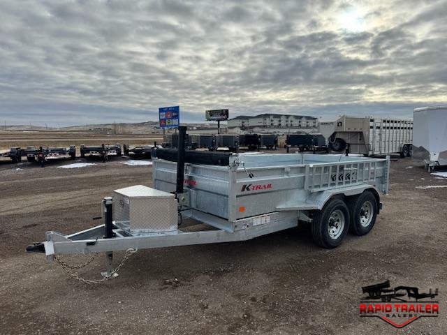 2025 K-TRAIL 72X12 10K TELESCOPIC GALVANIZED DUMP TRAILER