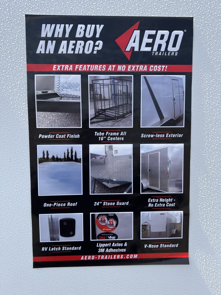 7'x12' AERO Enclosed Cargo