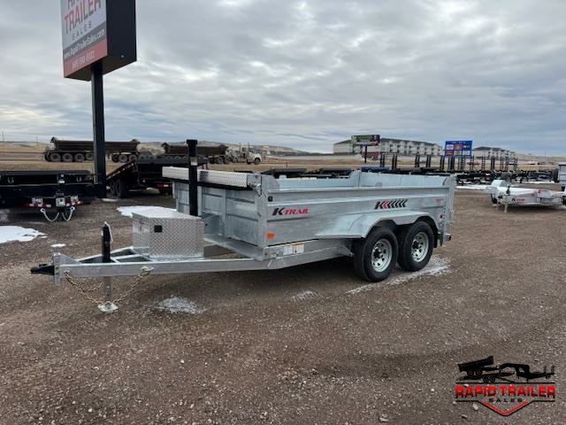 2025 K-TRAIL 72X12 10K TELESCOPIC GALVANIZED DUMP TRAILER