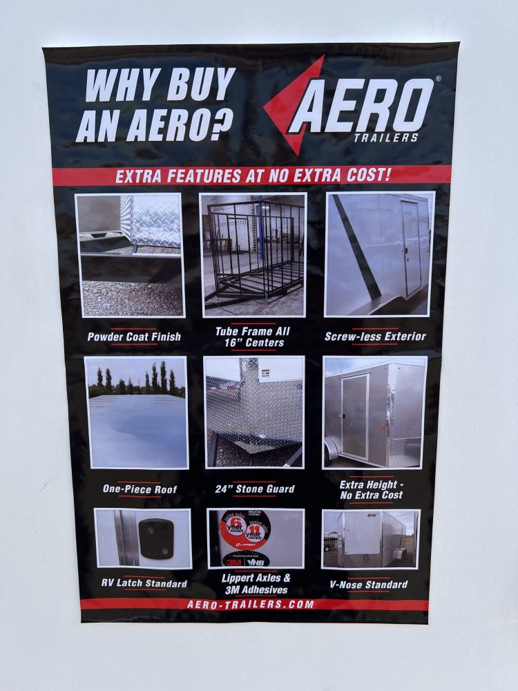 6'x12' AERO Enclosed Cargo