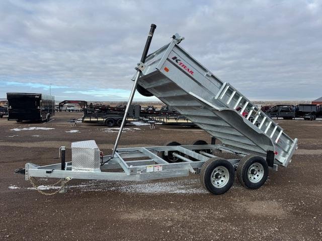 2025 K-TRAIL 72X12 10K TELESCOPIC GALVANIZED DUMP TRAILER