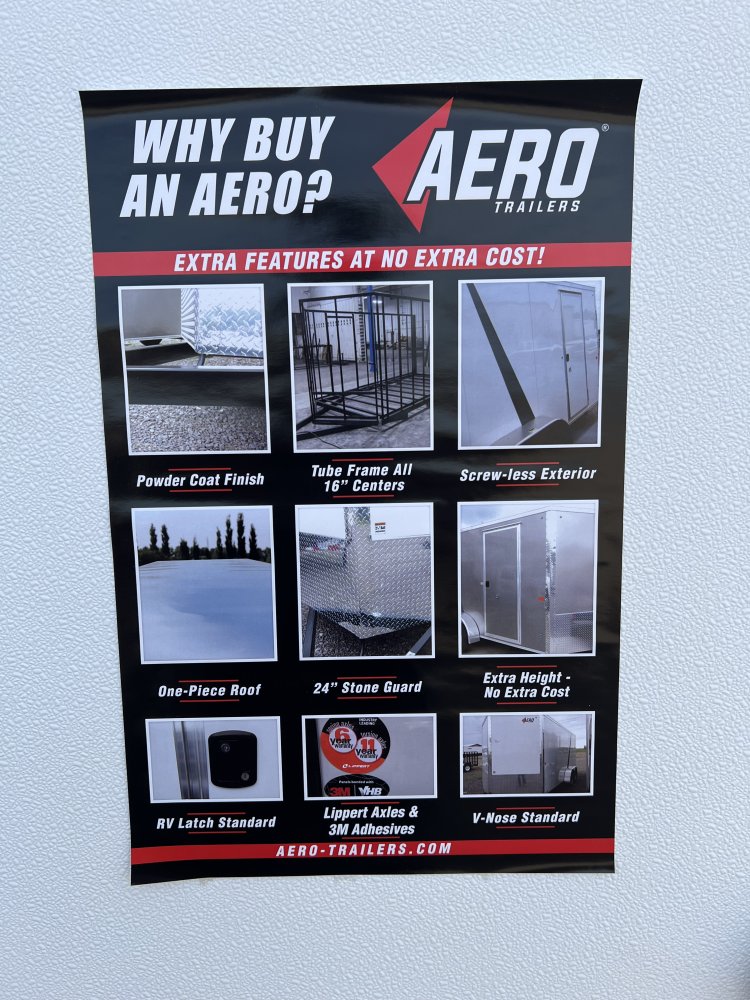 6'x12' AERO Enclosed Cargo