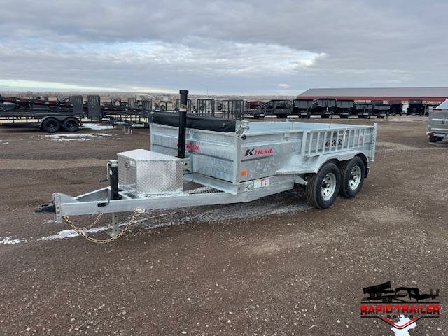 2025 K-TRAIL 72X12 10K TELESCOPIC GALVANIZED DUMP TRAILER