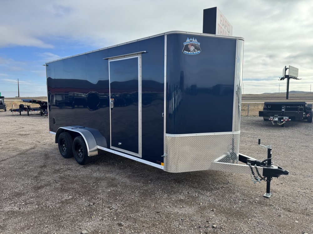 7'x16' R & M Mfg. Inc Enclosed Cargo