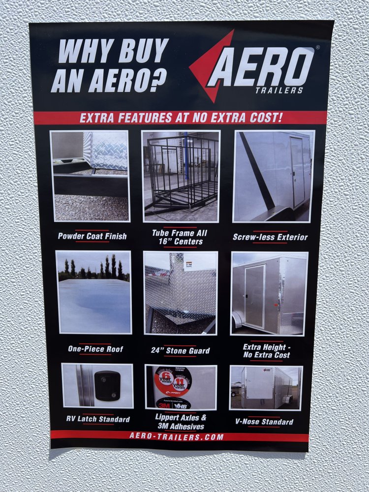 7'x16' AERO Enclosed Cargo