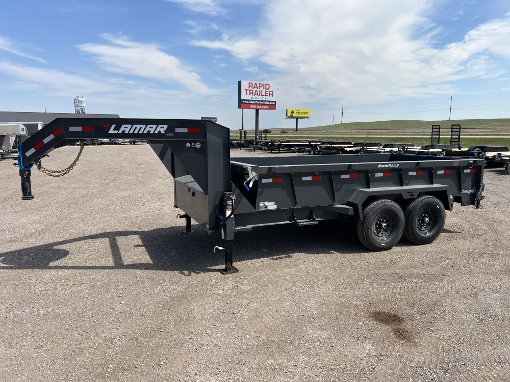 2027 LAMAR 83X14 14K GOOSENECK TELESCOPIC DUMP TRAILER